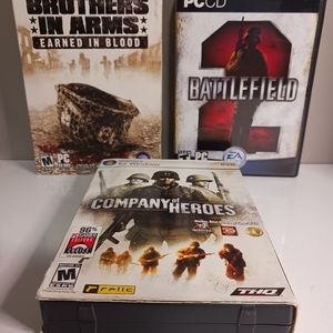 PC CD-ROM software, lots of three